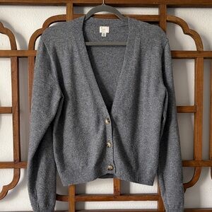 Gray Cardigan